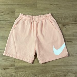 Salmon Pink Nike Shorts